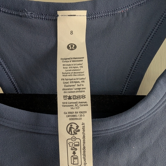 lululemon Ebb to Street Tank Top - Picture 2 of 4